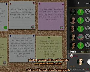 maya and josy play with dildo in game. big ass and tits involved