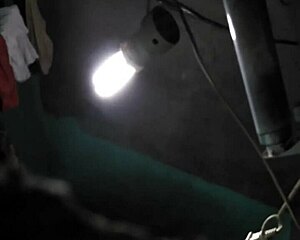 Young mom with big boobs showers, hiding secrets?