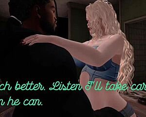 Black man in second life fucks slutty white woman with intense passion