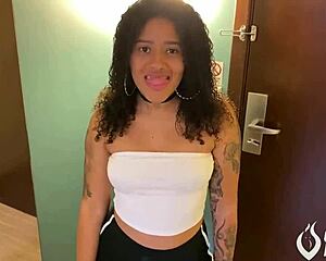 Damn, my tiny panties can’t cover my ass while rubbing!