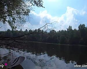 did alisa lovely get bent over by the river?