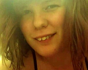 Sucking my boyfriend's dick with my big tits bouncing hard