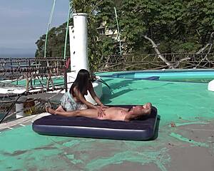 latina casting blowjob and missionary