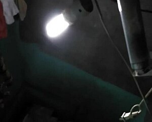 Young mom with big boobs showers, hiding secrets?