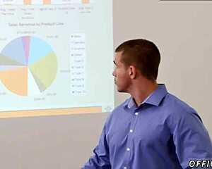 Straight executive tries gay sex on pantsless friday 😏