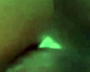 Pamela Ferrary hints at intense action in the bank bathroom.