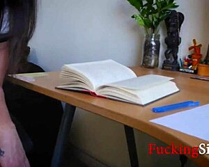 step sis says its massage we know whats happening with blowjob