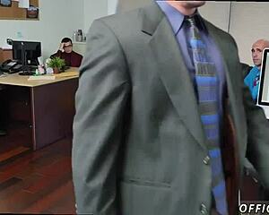 Hardcore gay action with a tough manager to satisfy