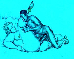 Vintage Erotic Illustration