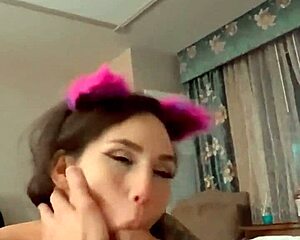 Beautiful Babe Kitty Plays With Pussy Lick And Sloppy Deepthroat