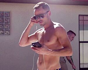 Trent Rails His Poolboy's Butthole in the Summer Sun