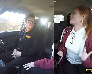 Redhead Ella Hughes Swallows Cumload Outdoors