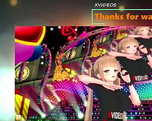 3D Cartoon Anime Blowjob With Big Tits Massage