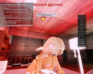 Blonde Bent Over Doggystyle Blowjob