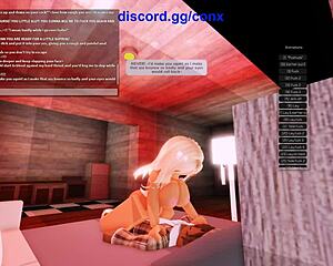 Blonde Bent Over Doggystyle Blowjob