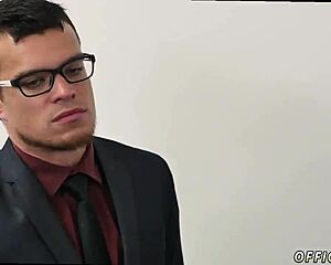 Hardcore gay action with a tough manager to satisfy