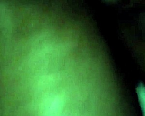 Hey, rubbing oil on ebony milf's big ass