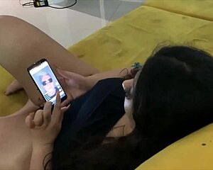 Hey, check this Christmas gift - tattooed milf tries it out before gifting!