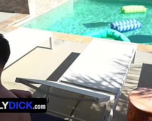 Familydick - Backyard Pool Party Explodes into Wild Gangbang with Deep Rimming Fun