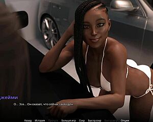 3D Cartoon Girl Rides Big Cock Submissively