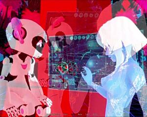 Igra Harem Hotel 408 z velikimi joškami 3D risankami dekleti