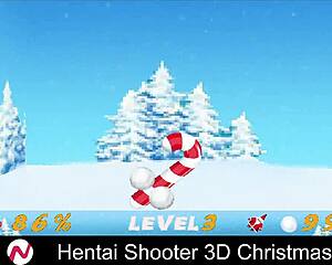 This Hentai Shooter 3D Christmas Party Is Full of Fantasy Fun
