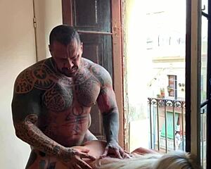 Big man fucks my pussy rough.