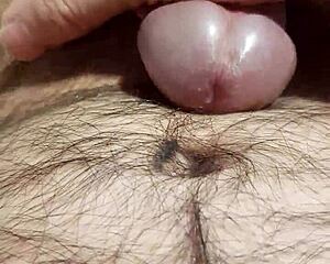 solo boy performs a cumshot scene