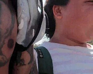 cule arrechera spotted me and came over right away for beach fun