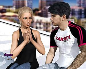 In Intertwined 41, Erynn uncovers secrets in a steamy 3D blonde adventure.