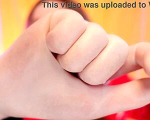 Arya Grander in sexy clothes, ASMR, and latex gloves