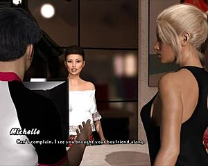 In Intertwined 41, Erynn uncovers secrets in a steamy 3D blonde adventure.