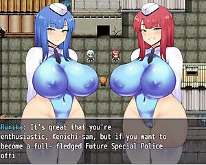 eu e minhas amigas perseguimos criminosos ntr police ruri sakura parte 1