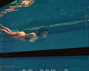 Waterworld - Cewek dewasa terjebak telanjang di kabin E1 😍