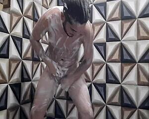 in this gay femdom video, the guy's loose and naked, ready for some fetish fucking