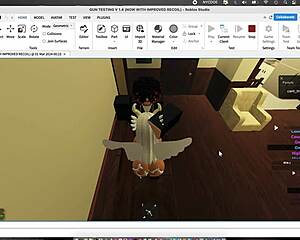 Fucked an angel with cum on ass and creampie