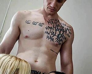 I watch my girlfriend bring her gay friend home for study, then her naughty boyfriend fucks both of them