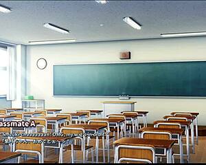 Loca love scene with jinja and senpai yachiyo shizuki