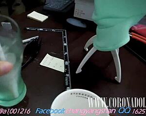 Female BDSM with facesitting and mummification