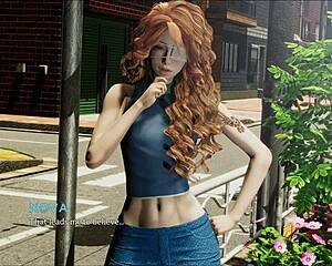 mature big tits 3d hentai girl in cute outfit game