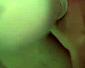 Big natural tits bouncing while being stuck