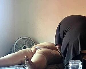 Oh My! Mature BBW Gets Wild After Hot Massage