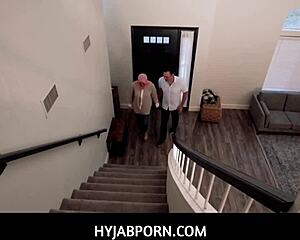 Hot and sexy muslim babe chloe amour does the haraam to fuck a stranger