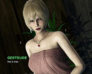 Beautiful anime with big boobs and curvaceous body
