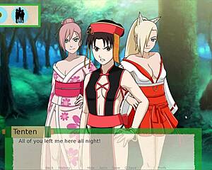 jikage rising arc 2: busty ninja trio banged hard