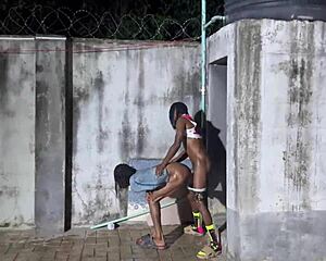 Straight man vs. gay boy in a hot scene