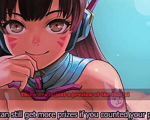 Unbelievable! D Va’s Edging Game Teases with Femdom Control