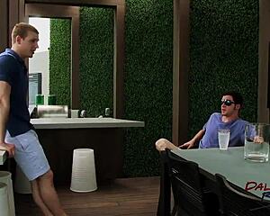 S 5 BAREBACK PENTHOUSE POOL FUCK FEATURING JOHNNY AND ROBBIE RIVERS