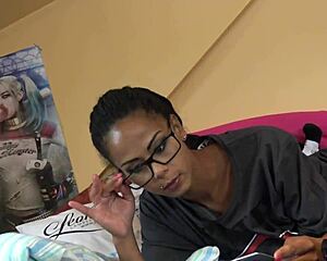 isabella just wants to read with her t-shirt and panties visible there great legs sexy ass a beautiful babe sexy brunette just ignores you