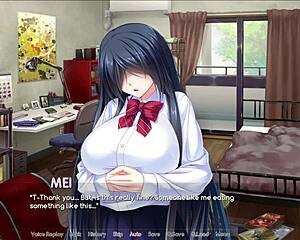 Anime Girl's Huge Tits Grabbed in Bully Bribe Ep1